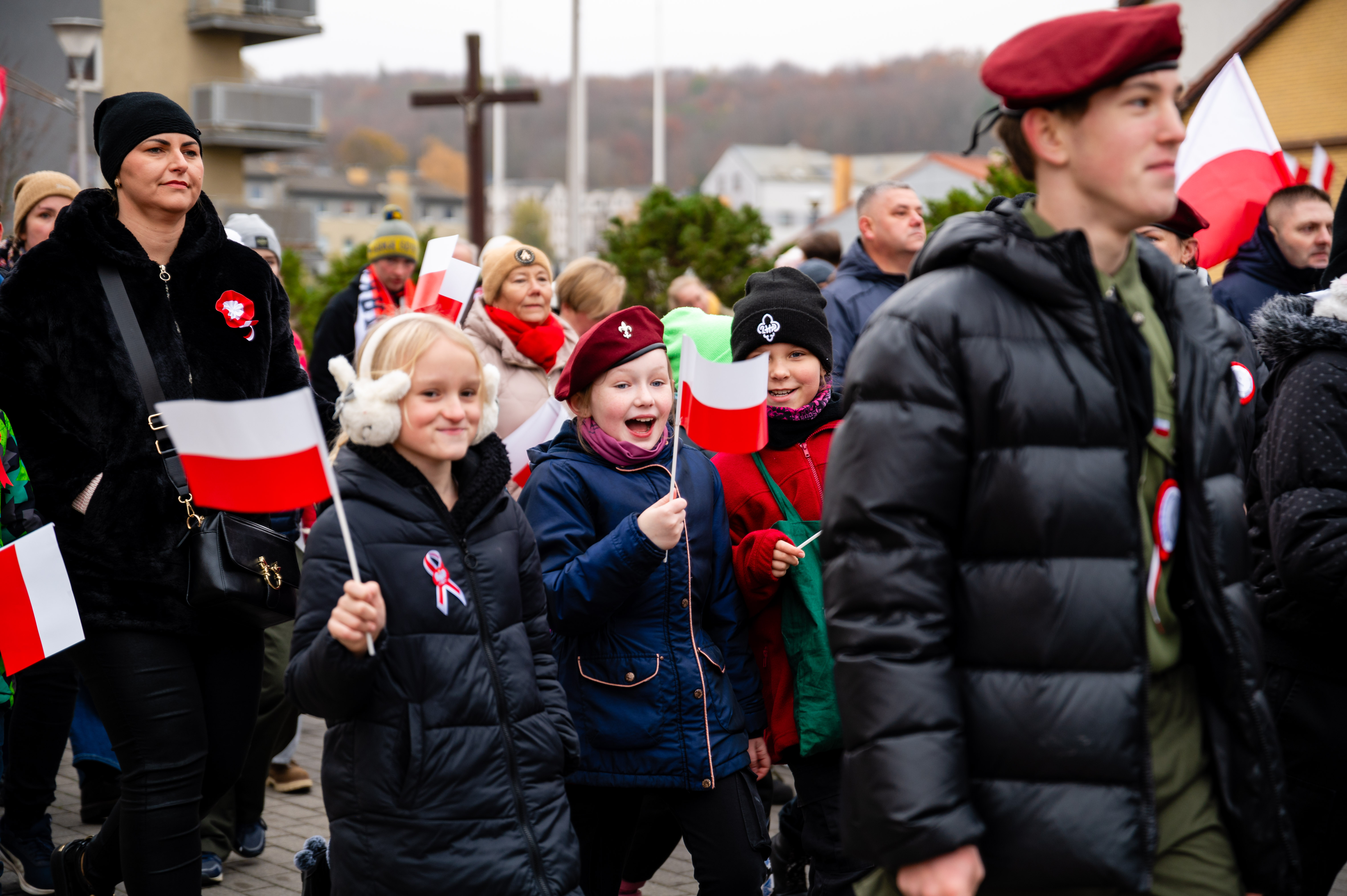 Kolorowo, radośnie i patriotycznie. Powiatowe Obchody Dnia Niepodległości