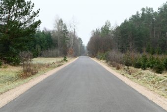 Zakończył się remont drogi powiatowej w Paraszynie na odcinku Strzebielino Morskie – Paraszyno