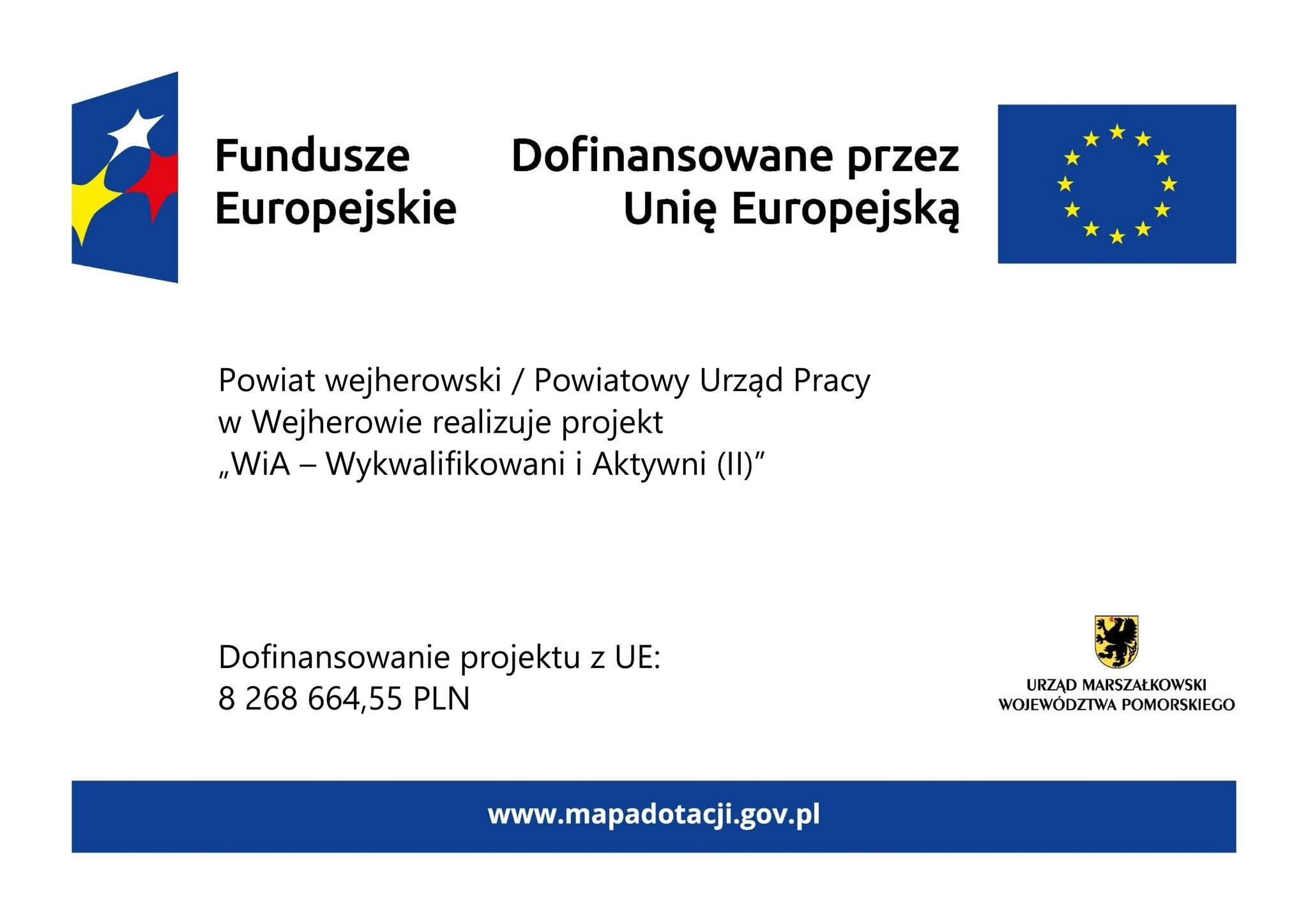 "WiA - Wykwalifikowani i Aktywni (II)"  - aktualizacja