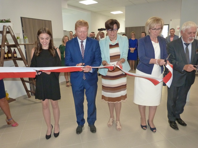 Uroczyste otwarcie kompleksu 5 pracowni zawodowych wraz z łącznikiem w Powiatowym Zespole Szkół nr 2 w Rumi